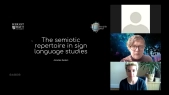  Annelies Kusters - The semiotic repertoire in sign language studies