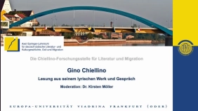 thumbnail of medium Gino Chiellino: Lesung aus seinem lyrischen Werk und Gespräch