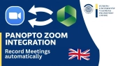 thumbnail of medium Videotutorial - Panopto Zoom Integration (English)