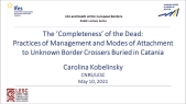 thumbnail of medium Carolina Kobelinsky - The 'Completeness' of the Dead