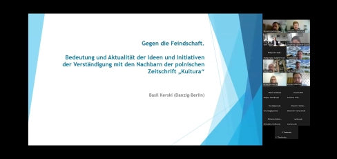thumbnail of medium Vortrag von Basil Kerski: Gegen die Feindschaft