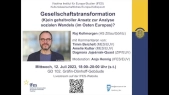 thumbnail of medium IFES-Kolloquium "Gesellschaftstransformation. (K)ein gehaltvoller Ansatz zur Analyse sozialen Wandels (im Osten Europas)?"