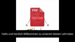 thumbnail of medium Letztes Lehrvideo Erstellung Zugänglicher PDFs: Konvertieren